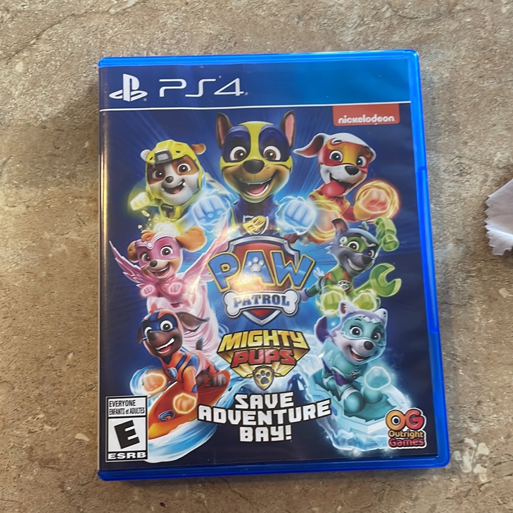 PS4 Paw Patrol mighty pups